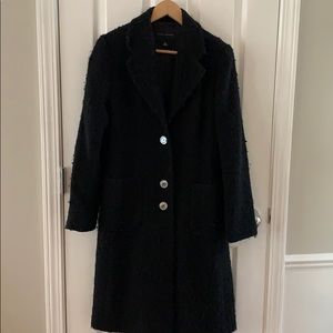 Vintage Banana Republic wool coat, medium